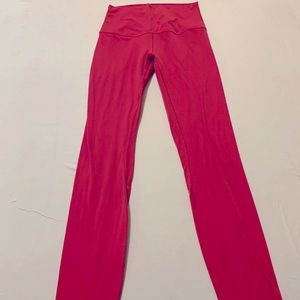 Lululemon light pink leggings